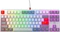 Cherry Xtrfy K4V2 TKL, Retro, grau, LEDs RGB, MX2A RGB RED, USB, US Vorschaubild