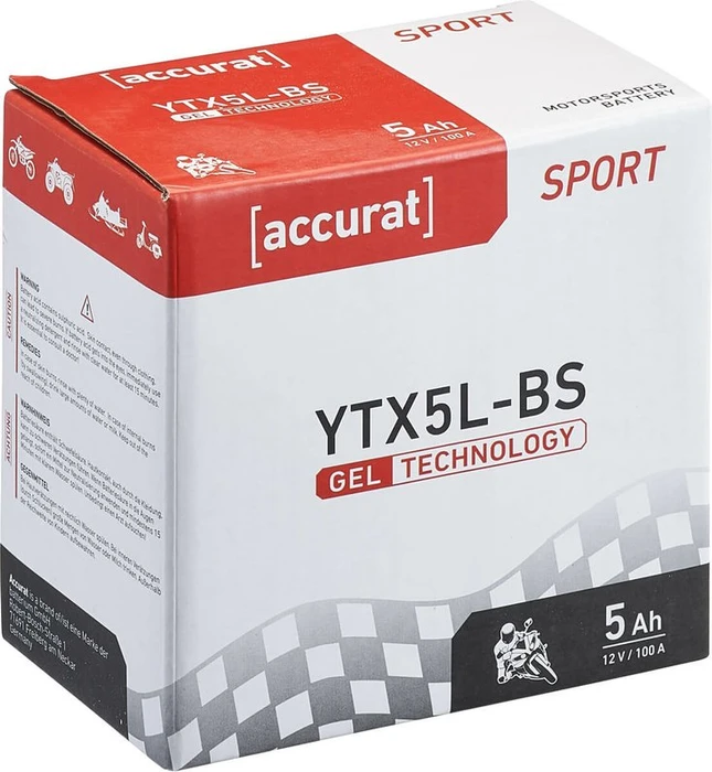 Accurat Sport GEL YTX5L-BS