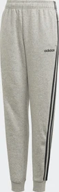 adidas Essentials 3-Streifen Trainingshose lang medium grey heather/black (Junior)