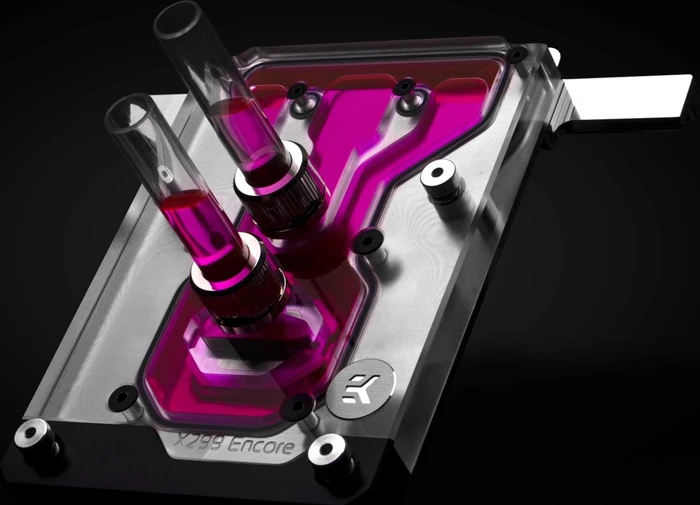 EK Water Blocks Quantum Line EK-Quantum Momentum ROG Rampage VI Encore D-RGB Monoblock, Nickel, Acryl