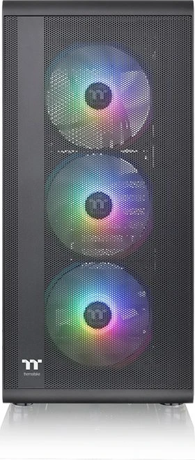 Thermaltake S200 TG, schwarz, Glasfenster