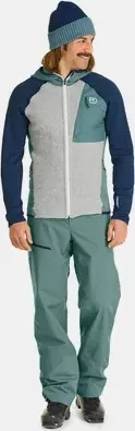Ortovox Fleece GP Classic Knit Hoody Funktionsjacke arctic grey (Herren)