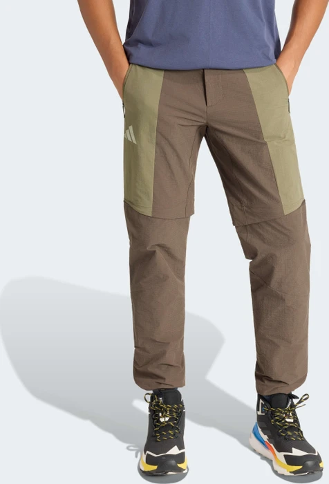 adidas Terrex Xperior Utilitas Clima365 Zip-Off Hose lang olive strata/shadow olive (Herren)