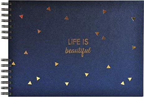 Exacompta Spiralalbum, 32x22cm, 50 Seiten, Life blau
