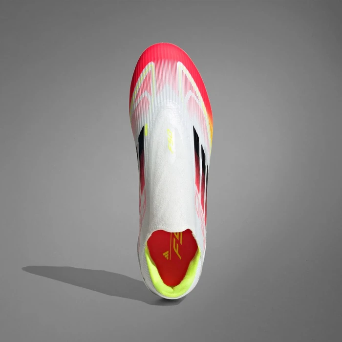 adidas F50 League Laceless FG/MG cloud white/core black/solar yellow