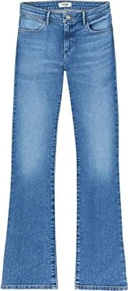 Wrangler Bootcut Jeans raven (Damen)