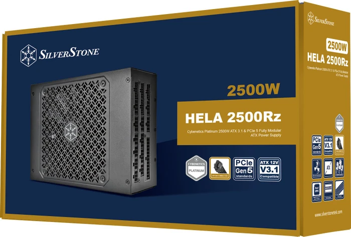 SilverStone HELA 2500Rz Platinum 2500W, ATX 3.1