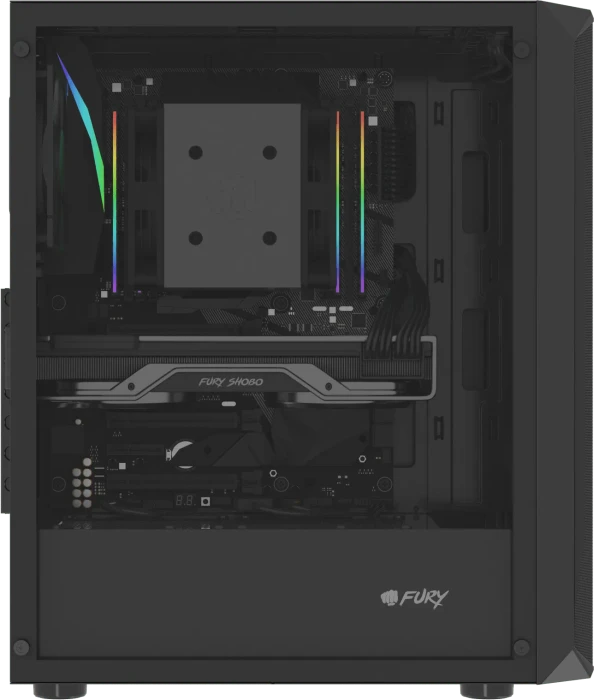 Natec Fury Shobo SH4F, Glasfenster