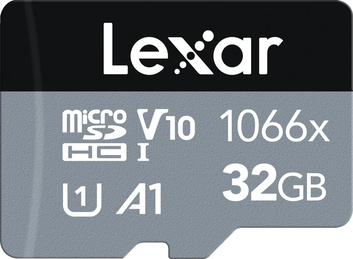 Lexar Professional 1066x Silver Series R160 32GB Kit, UHS-I U1, A1, Class 10