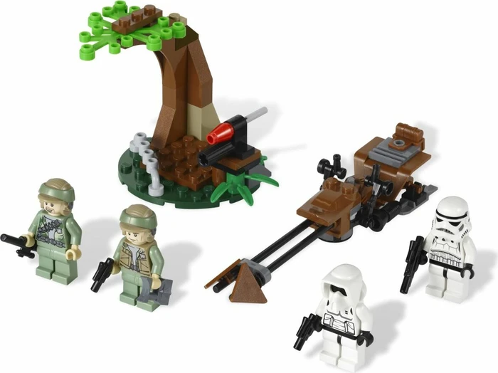 LEGO Star Wars Episoden I-VI - Endor Rebel Trooper & Imperial Trooper Battle Pack