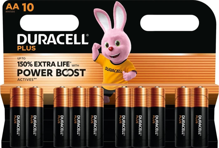 Duracell Plus Power Boost Mignon AA, 40er-Pack