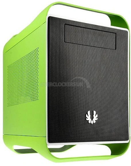 BitFenix Prodigy Hazard grün/schwarz, Mini-ITX