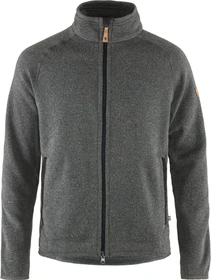 Fjällräven Övik Fleece Zip Jacke dark grey (Herren)