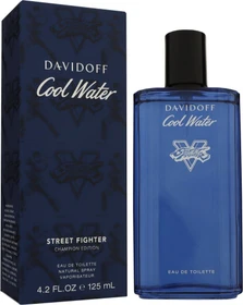 Davidoff Cool Water Man Street Fighter Champion Edition Eau de Toilette, 125ml