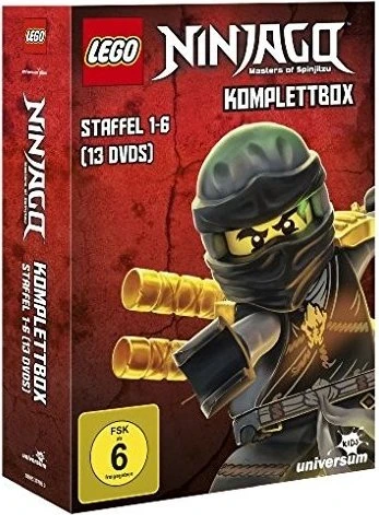 LEGO Ninjago Komplettbox Season 1-6 (DVD)