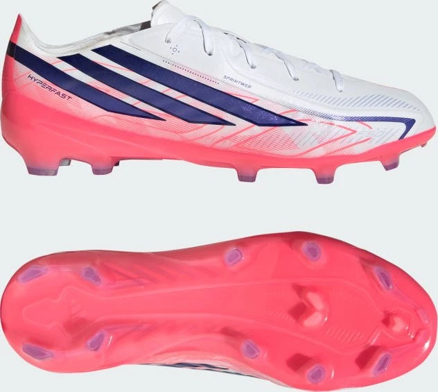 adidas F50 Hyperfast Elite FG cloud white/solar purple/solar turbo (Junior)