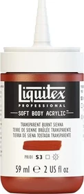 Liquitex Professional Soft Body Acrylic transparent burnt sienna, 59ml