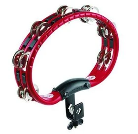 Meinl Mountable Traditional ABS Tambourine Steel Red