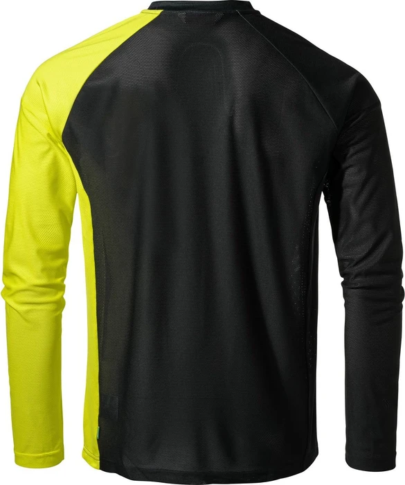 Vaude Moab VI Trikot langarm bright green/black (Herren)