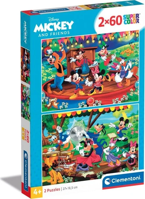 Clementoni Supercolor 2in1 Disney Mickey and Friends