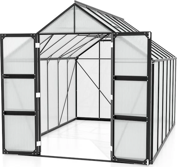 Vitavia Domus 9900 HKP 4mm Gewächshaus schwarz