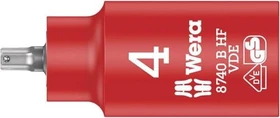 Wera 8740 B VDE HF Zyklop Innensechskant Steckschlüssel 3/8", 4x55mm