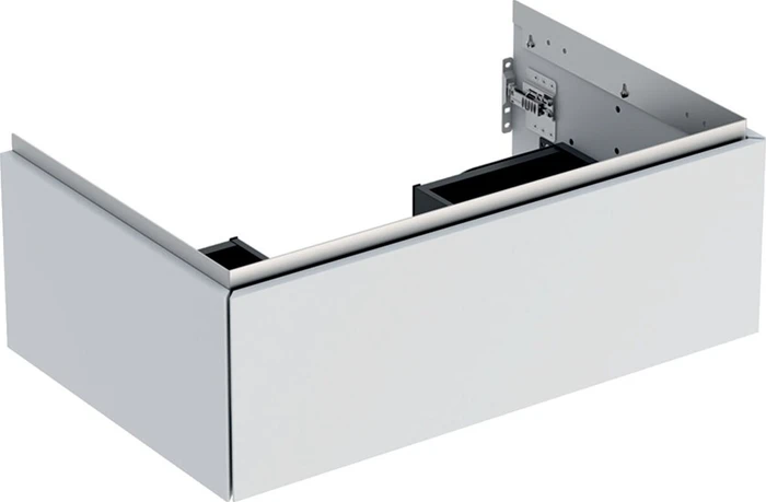 Geberit ONE Unterschrank für Waschtisch, mit einer Schublade, 75cm, weiß/lackiert matt