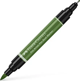 Faber-Castell PITT artist pen dual permanentgruen oliv