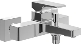 Villeroy & Boch Architectura Square Einhebel-Badewannenarmatur chrome