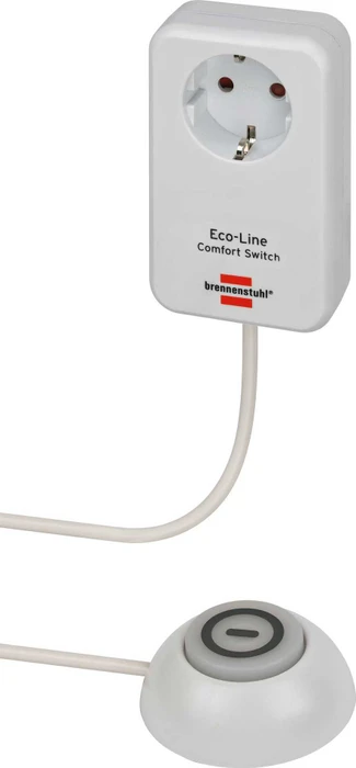 Brennenstuhl Eco-Line Comfort Switch, 1-fach, 1.5m