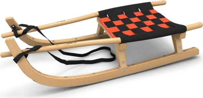 Kathrein Einsitzer Touren Rennrodel orange/schwarz