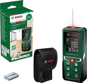 Bosch DIY UniversalDistance 30 Batterie-Laser-Entfernungsmesser inkl. Tasche