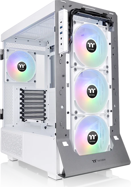 Thermaltake Ceres 500 TG ARGB Snow Edition, weiß, Glasfenster