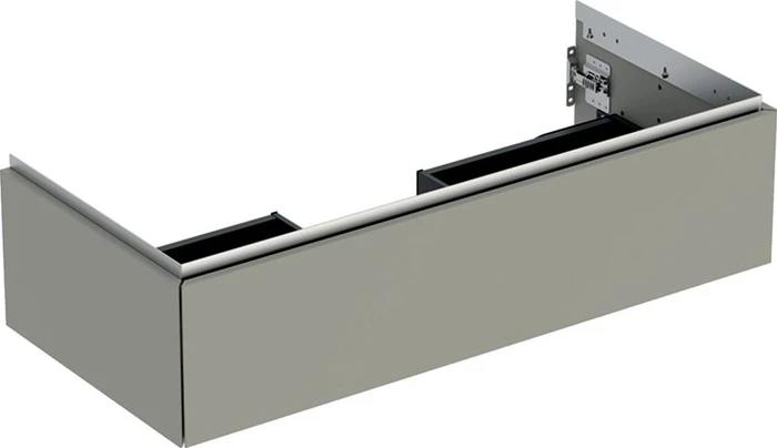 Geberit ONE Unterschrank für Waschtisch, mit einer Schublade, 105cm, greige/lackiert matt