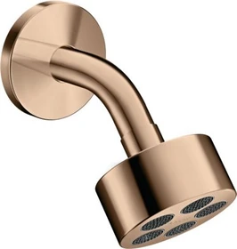 Hansgrohe Axor One Kopfbrause 75 1jet EcoSmart mit Brausearm polished red gold
