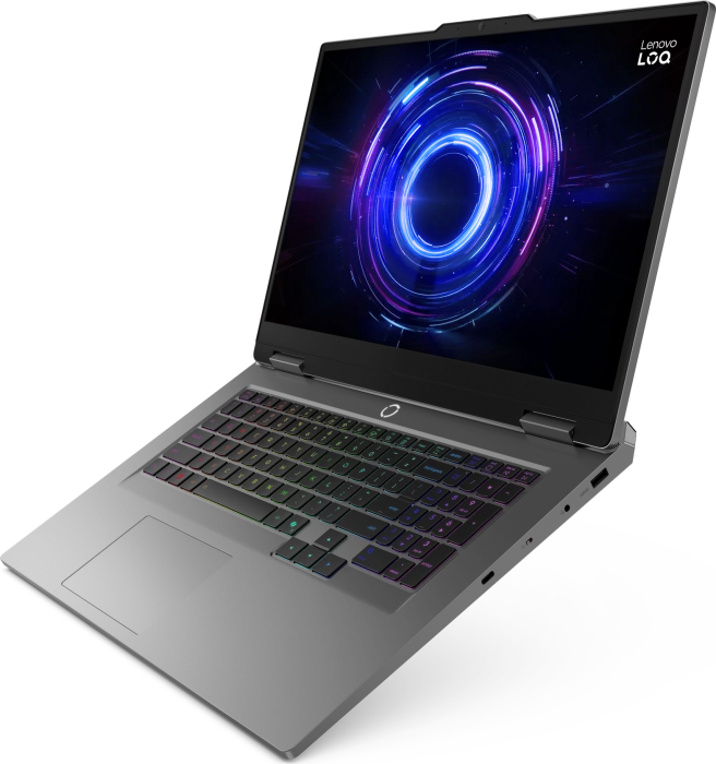 Lenovo LOQ 17IRX10, Luna Grey, Core i7-13650HX, 24GB RAM, 1TB SSD, GeForce RTX 5060, DE