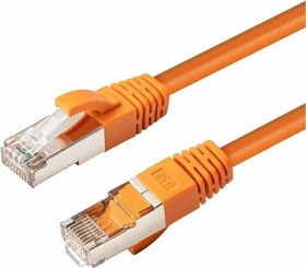 MicroConnect Patchkabel, Cat6a, S/FTP, RJ-45/RJ-45, 20m, orange