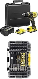 Stanley FatMax SFMCD721D2K Akku-Schlagbohrschrauber inkl. Koffer + 2 Akkus 2.0Ah