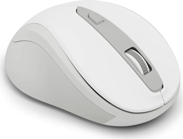 Hama WM-400 Silent Wireless 6-Button Mouse weiß/grau, USB
