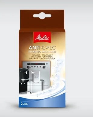 Melitta Anti Calc Espresso Machines Kaffeemaschinenentkalker, 80g (2x 40g)