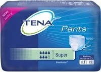 Tena ProSkin Pants Super Schutzhose Größe M,    12 Stück