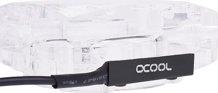 Alphacool Eisdecke Acryl D5 Pumpenaufsatz V4, G1/4