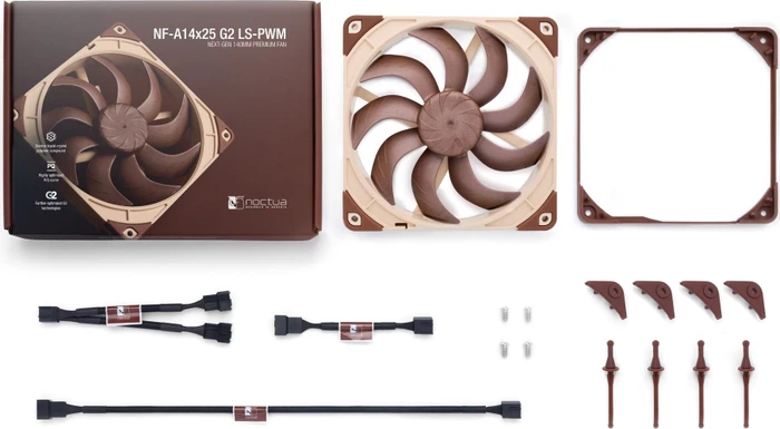 Noctua NF-A14x25 G2 LS-PWM, 140mm