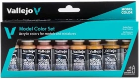 Vallejo Model Color Face/Skin Colors Farbset, 8-tlg.