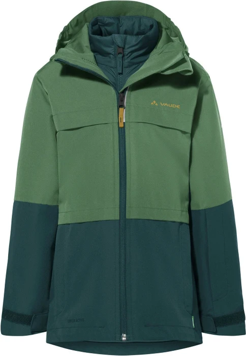 Vaude Snow Cup III 3in1 Skijacke woodland (Junior)