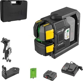 Stabila LAX500 Akku-Kreuzlaser inkl. Koffer + Akku 2.0Ah + Zubehör