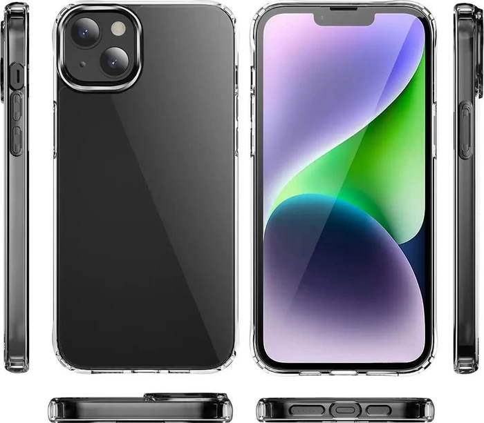 Cyoo Silicon Case für Apple iPhone 15 Pro Max transparent