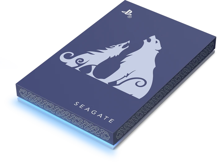 Seagate Game Drive for PlayStation - God of War Ragnarök Limited Edition, 2TB, USB 3.0 Micro-B