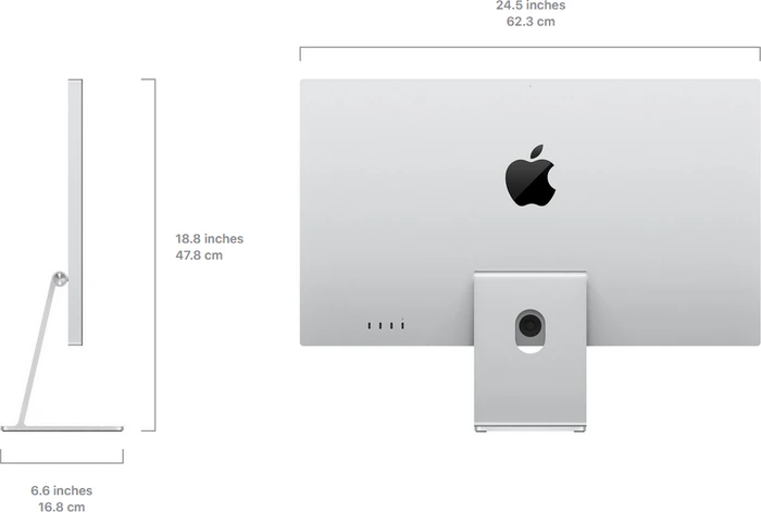 Apple Studio Display (2026), Nanotexturglas, neigungsverstellbarer Standfuß, 27"