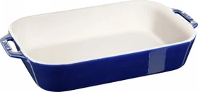 Zwilling Staub Ceramique Auflaufform eckig 34x24cm dunkelblau